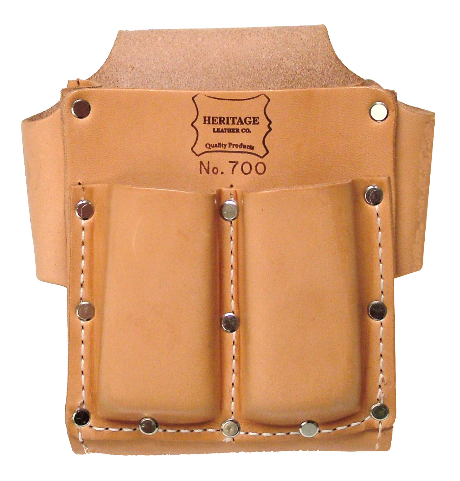 5-Pocket, Box-Shape Tool Pouch – Heritage Leather Co.