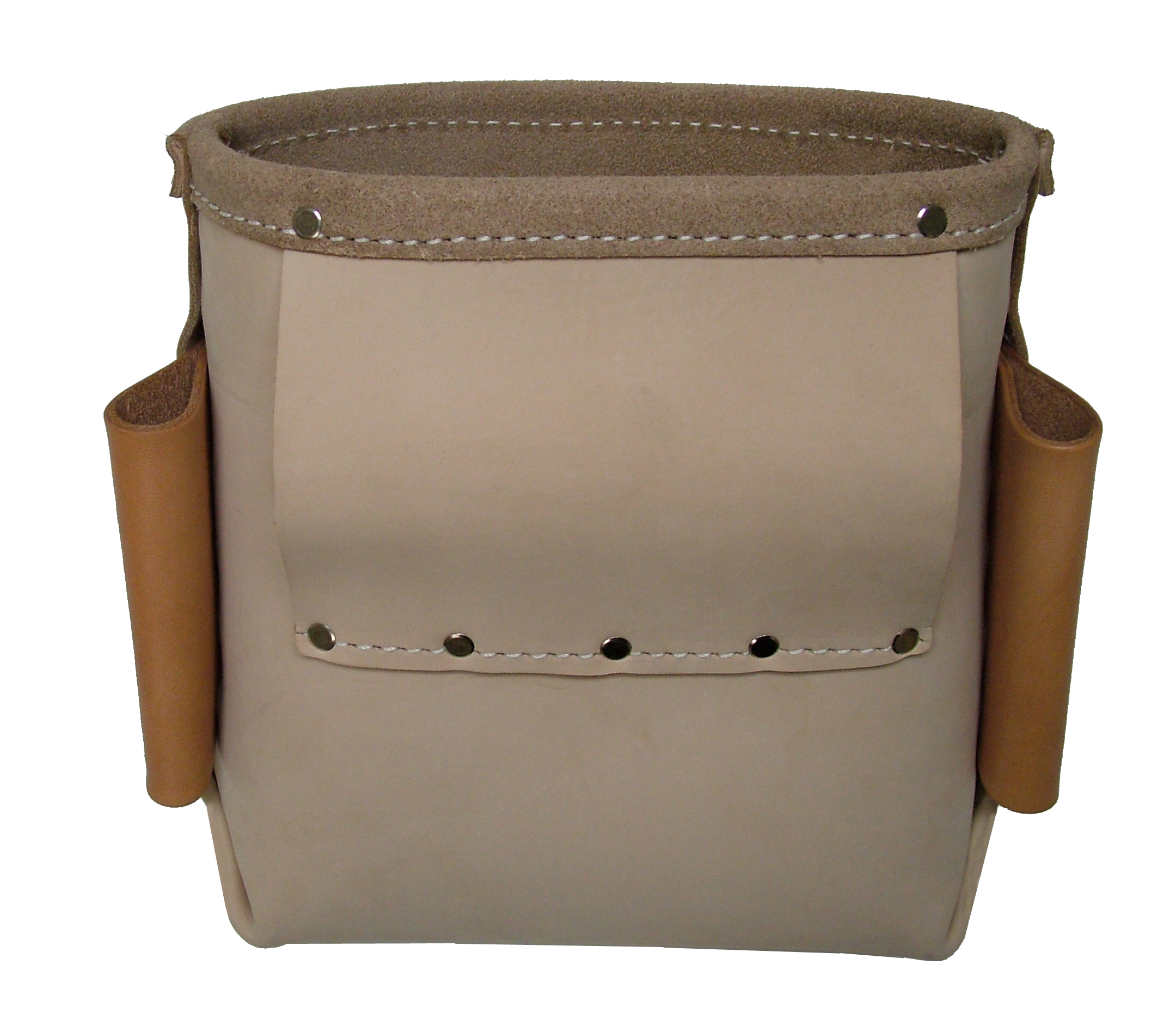 Single Pocket Heavy Duty Semi-soft Leather Nut and Bolt Bag – Heritage  Leather Co.